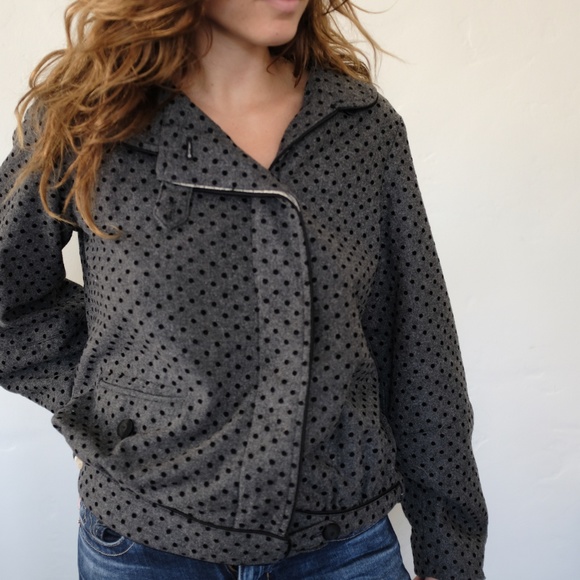 Marc Jacobs Polka Dot Wool Coat - Picture 12 of 12